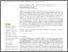 [thumbnail of Evaluation of the Effect of Geomechanical Parameters and In Situ Stress on Tunnel Response Using Equivalent Mohr-Coulomb and Generalized Hoek-Brown Criteria.pdf]
